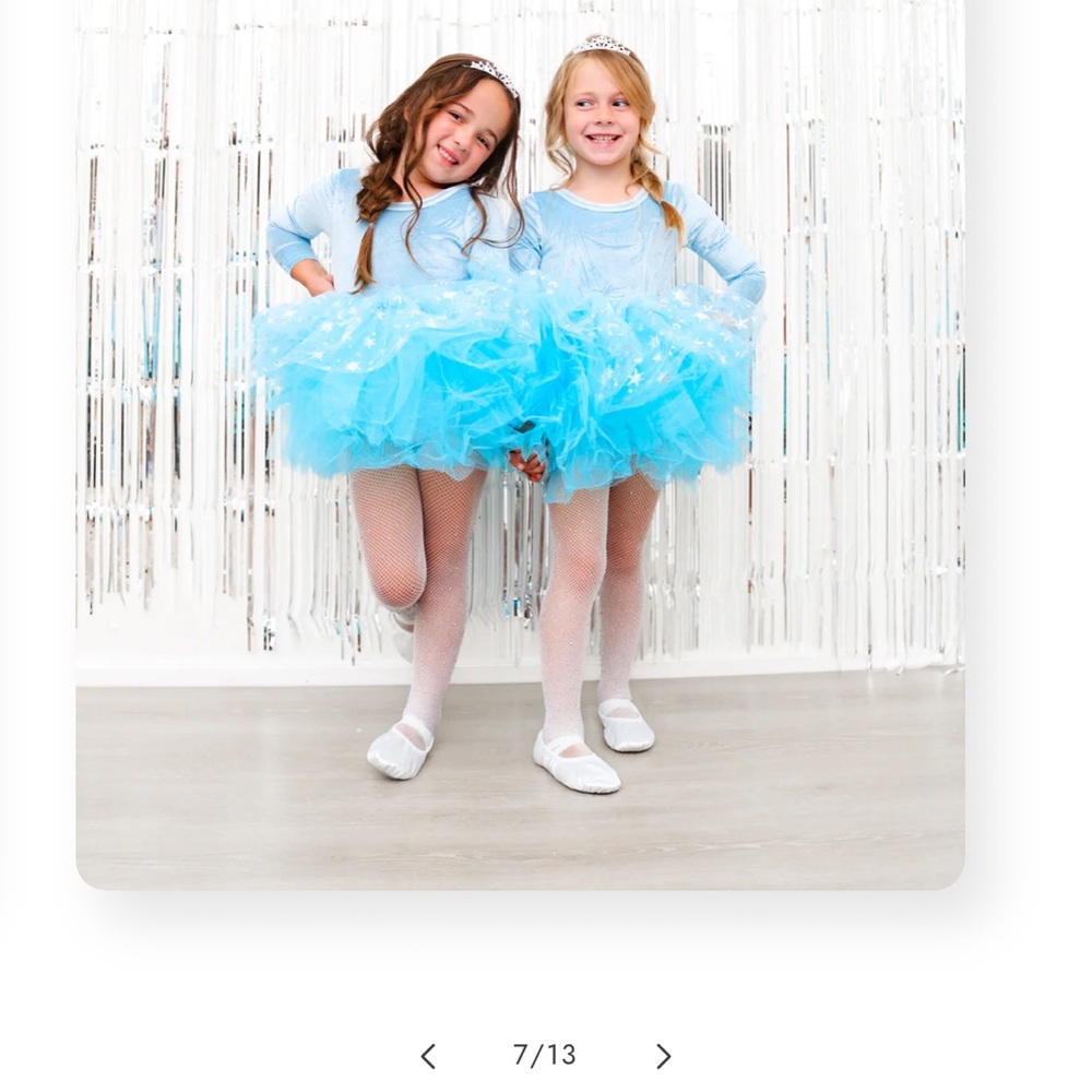 Blue Tutu Kids Costume